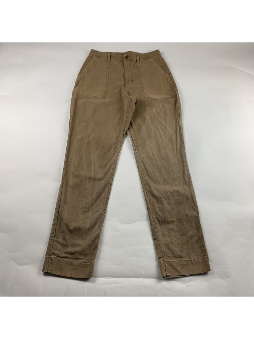 TALL Old Navy Sisal Brown Sky High Straight Leg Utility Chino Pant 6T